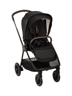 Nuna TRIV next Pushchair, LYTL Carrycot and PIPA Urbn Car Seat Travel Bundle - view 2, Caviar