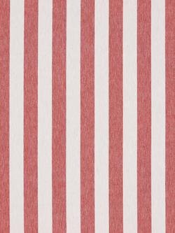 John Lewis Bold Stripe Made to Measure Curtains or Roman Blind, Red, Red