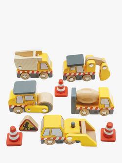 Le Toy Van Construction Vehicle Set, Multi