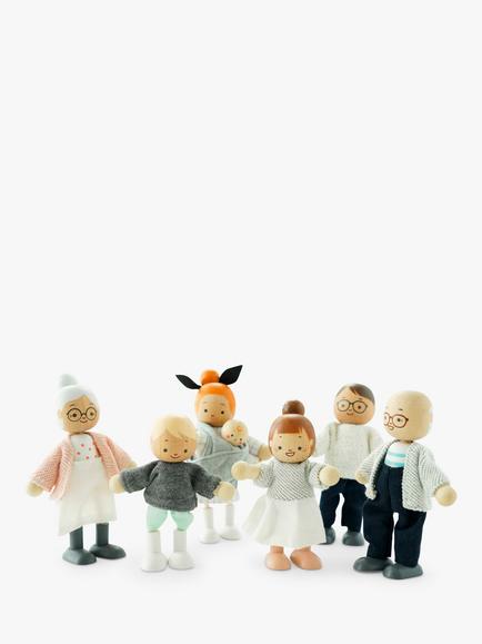 Le Toy Van Dolly Family - view 2, Multi