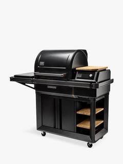Traeger Timberline UK Wood Pellet Smart BBQ, Black