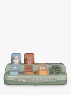 Little Dutch Farm Pop Up Animals Activity Toy, Multi Multi