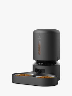 Petlibro Automatic Cordless Dual Pet Cat Feeder, Black, Black