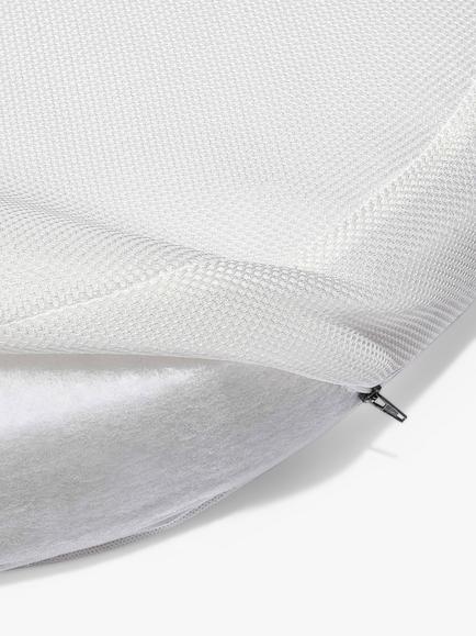 Boori Purotex Oval Cot Mattress, 132 x 70cm - view 2, White