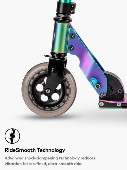 Micro Scooters Speed Foldable Scooter, Matt Neochrome - view 2, Green
