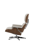 Vitra Eames Lounge Chair, Ivory Nubia Bouclé