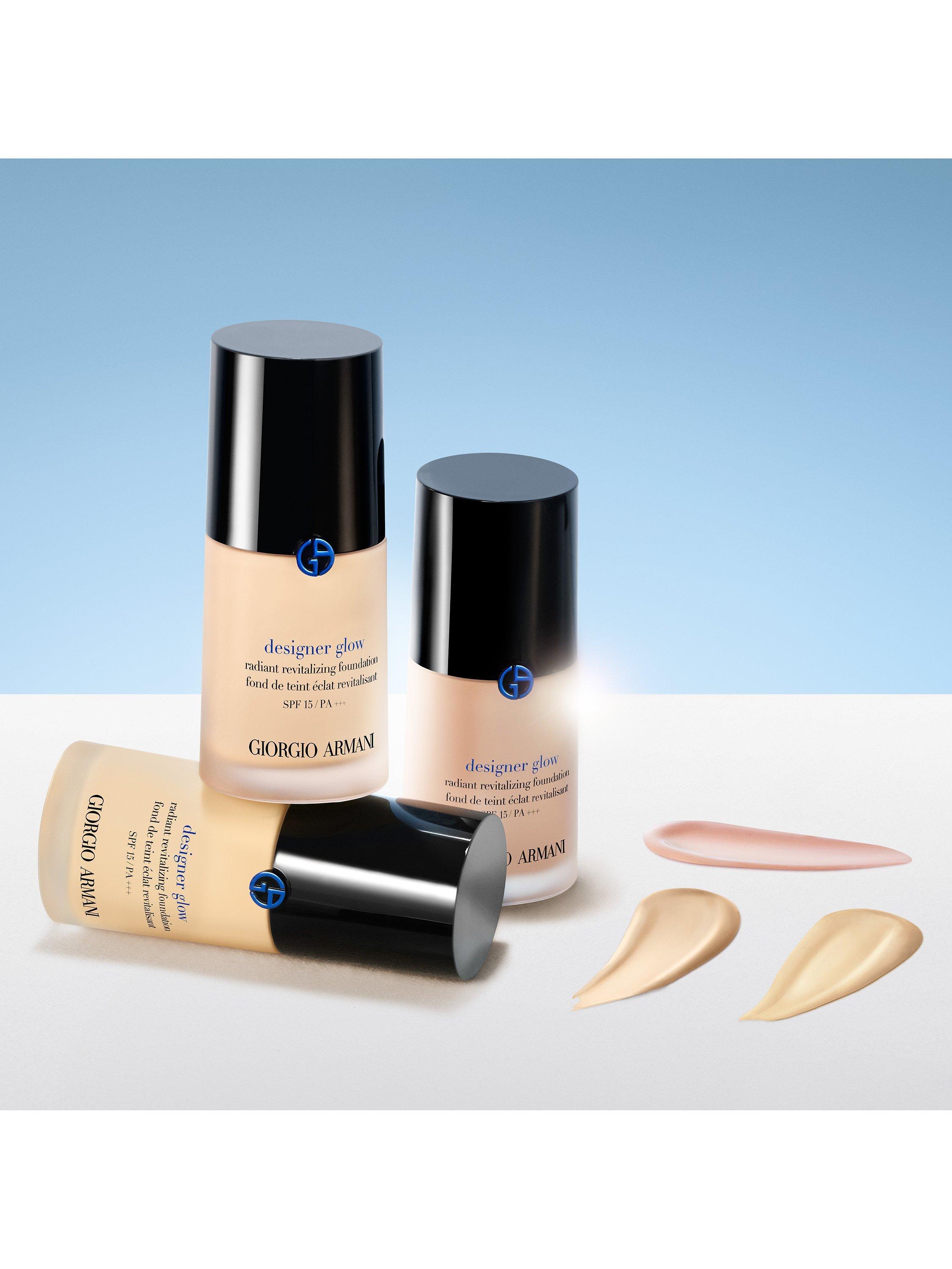 Product image 3 of 4, which shows Giorgio Armani Designer Glow Radiant Revitalising Foundation, 5
