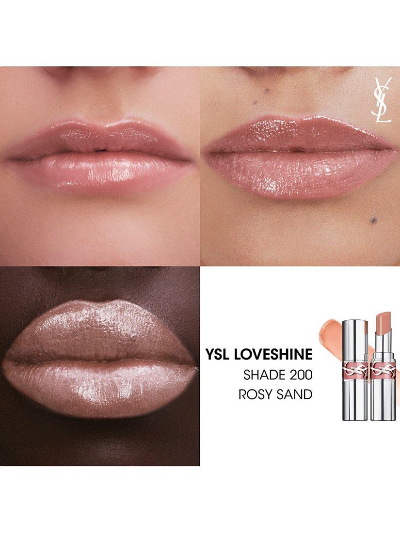 Product image 2 of 6, which shows Yves Saint Laurent Loveshine High Shine Lipstick, 200