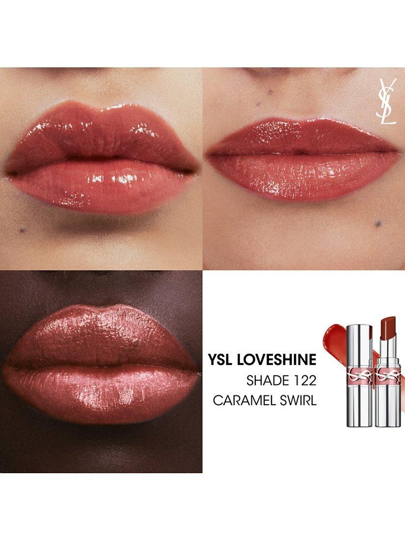 Product image 2 of 6, which shows Yves Saint Laurent Loveshine High Shine Lipstick, 122
