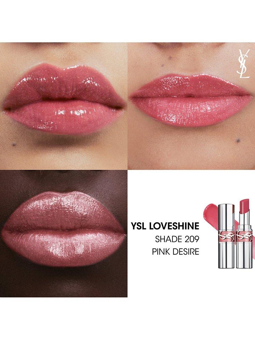 Product image 2 of 6, which shows Yves Saint Laurent Loveshine High Shine Lipstick, 209