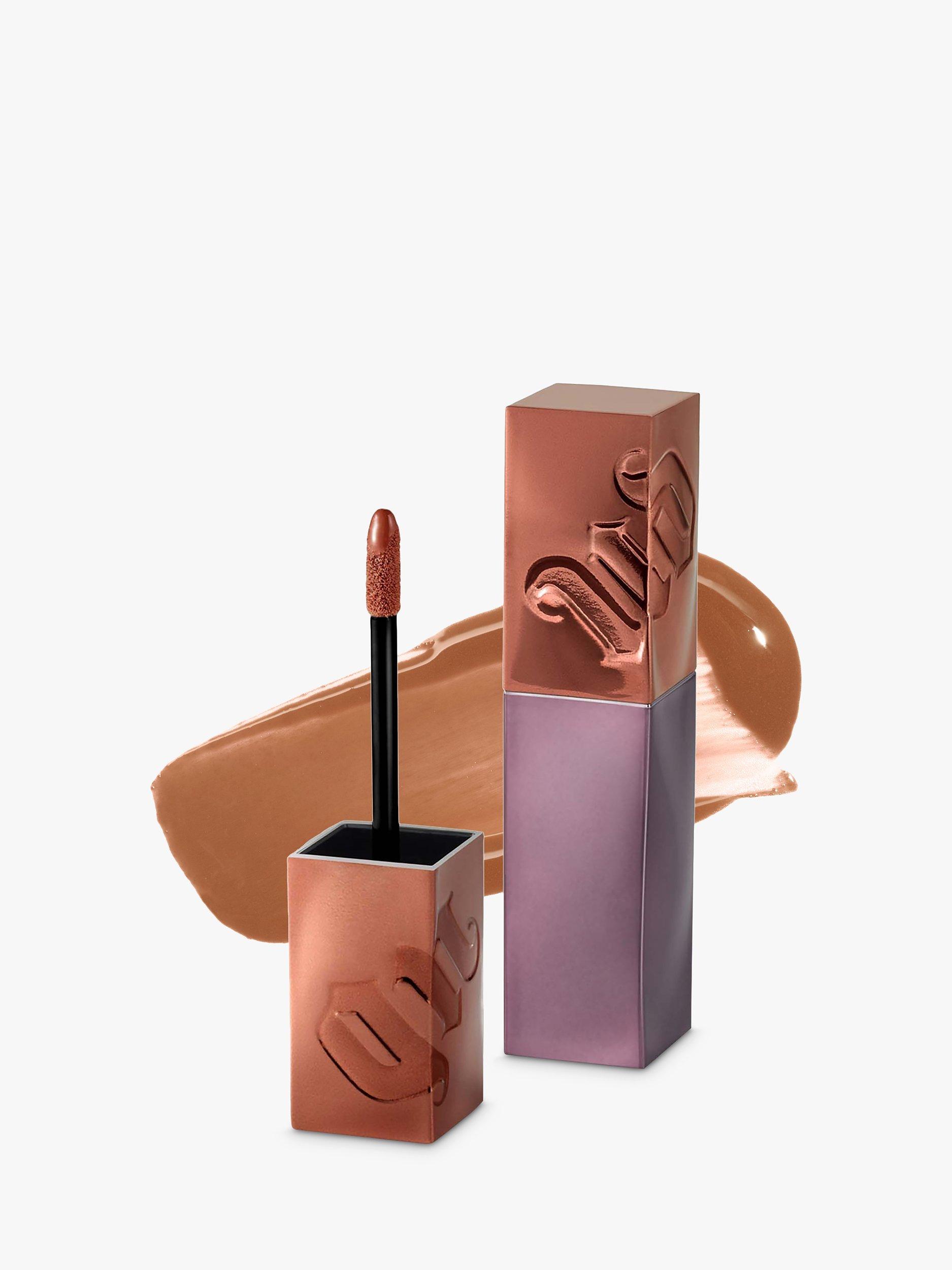 Product image 1 of 7, which shows Urban Decay Lip Bond Glossy Longwear Liquid Lipstick, Safe Word
