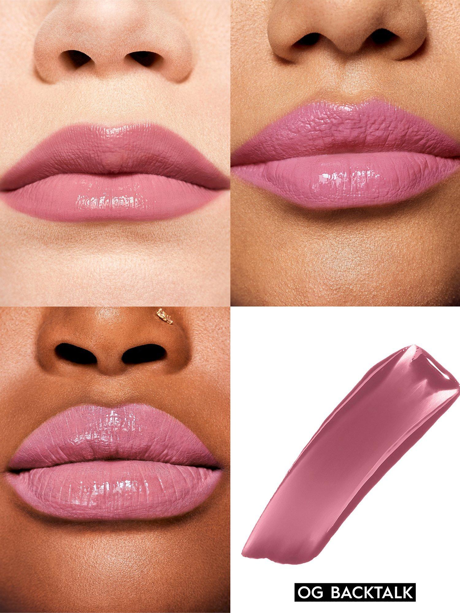 Product image 2 of 9, which shows Urban Decay Lip Bond Glossy Longwear Liquid Lipstick, OG Backtalk