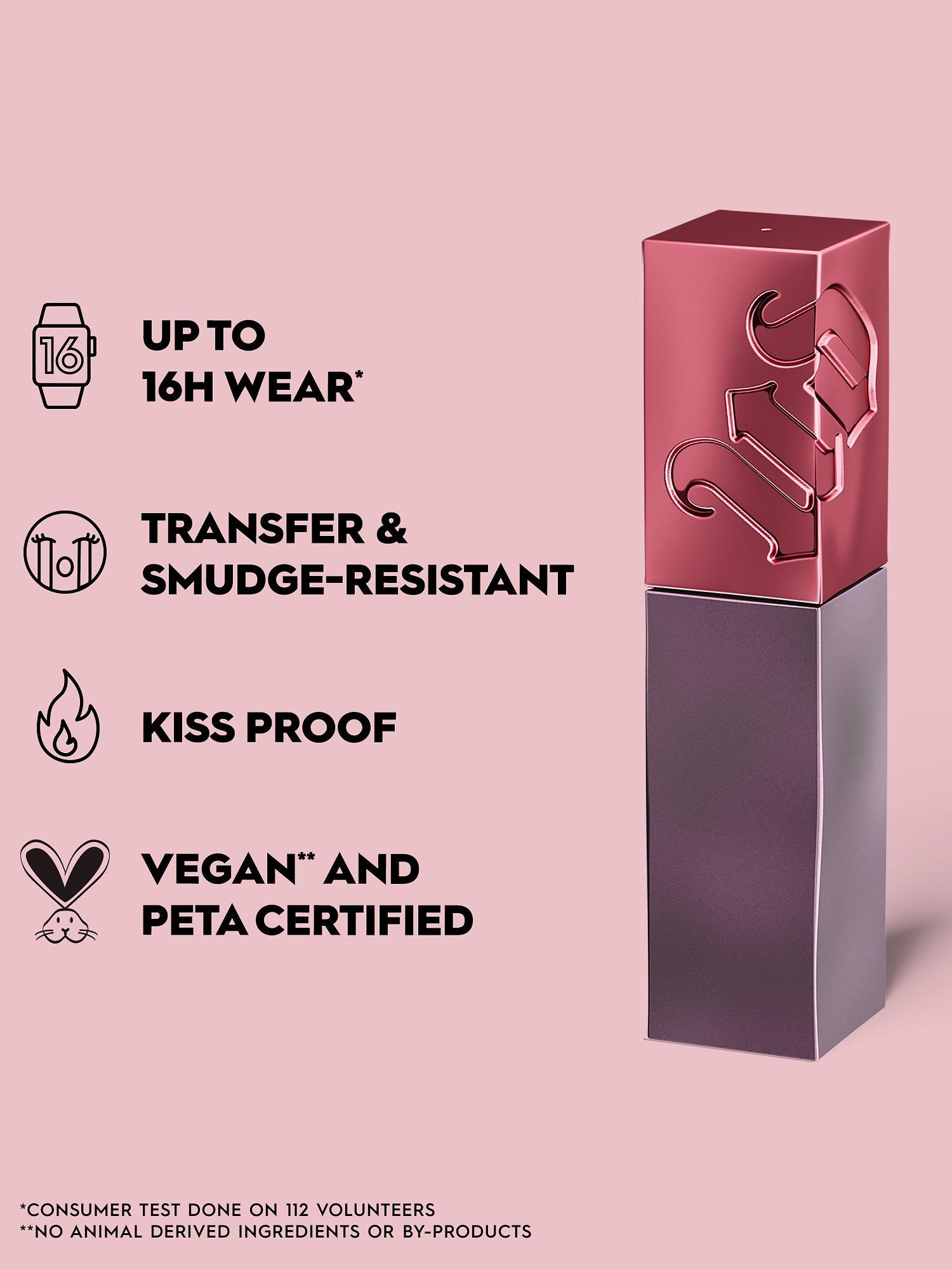Product image 3 of 9, which shows Urban Decay Lip Bond Glossy Longwear Liquid Lipstick, OG Backtalk