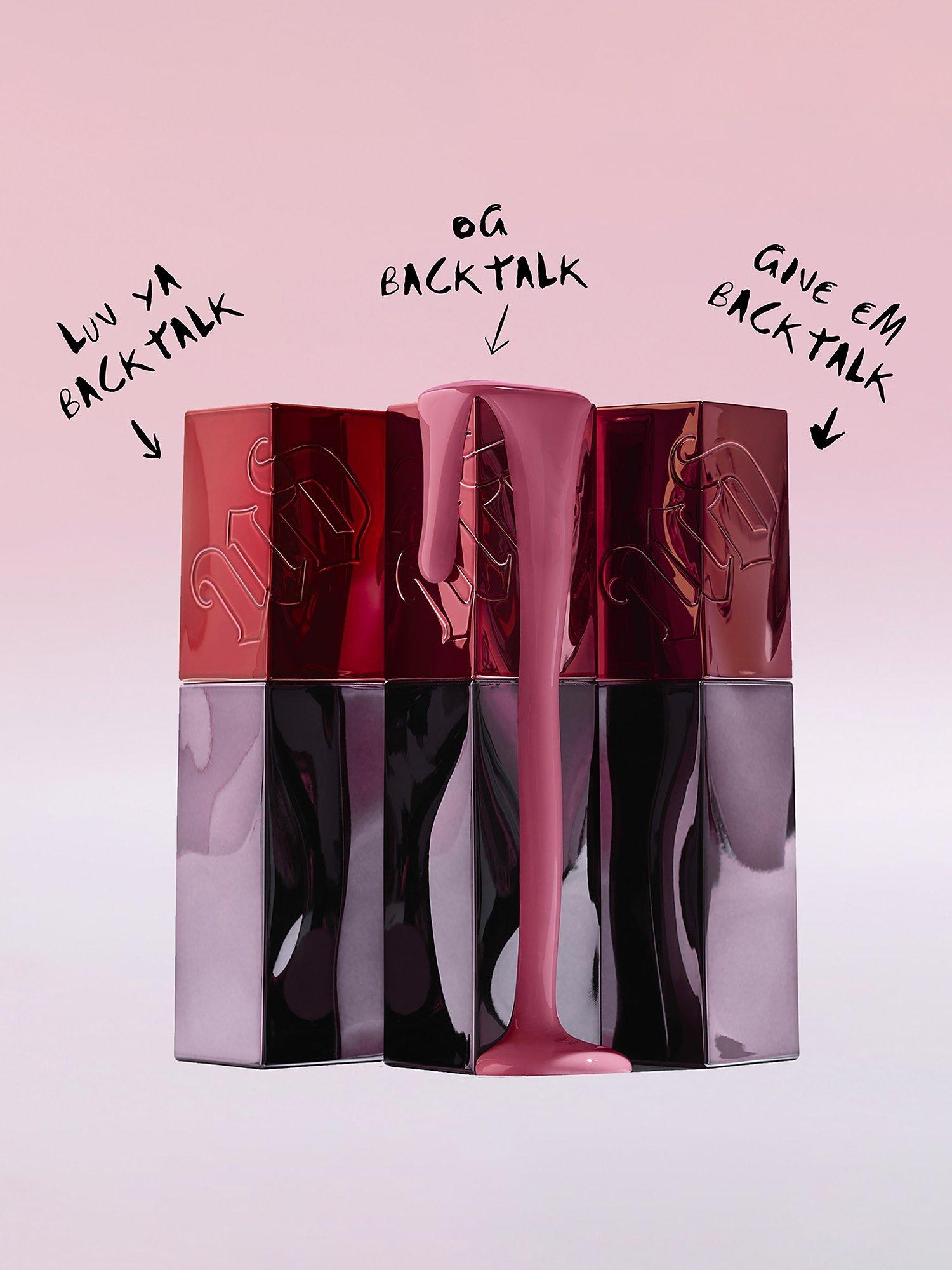 Product image 8 of 9, which shows Urban Decay Lip Bond Glossy Longwear Liquid Lipstick, OG Backtalk