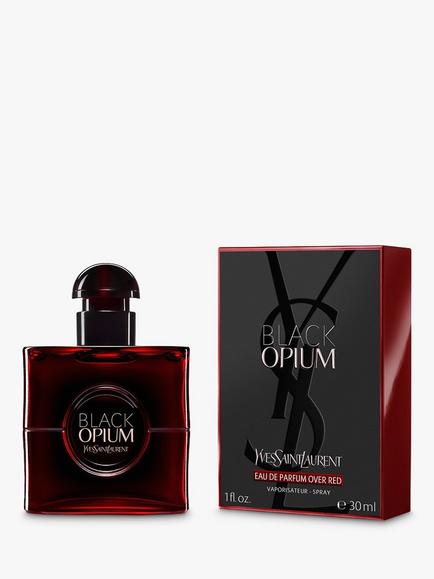 Yves Saint Laurent Black Opium Eau de Parfum Over Red - view 2, 
