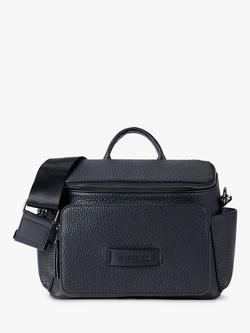 BabaBing! Isla Vegan Leather Changing Bag, Black, Black