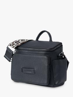BabaBing! Isla Vegan Leather Changing Bag, Black - view 2, Black