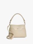 Dune Dinidelphie Medium Woven Grab Bag, Ecru