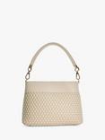 Dune Dinidelphie Medium Woven Grab Bag, Ecru