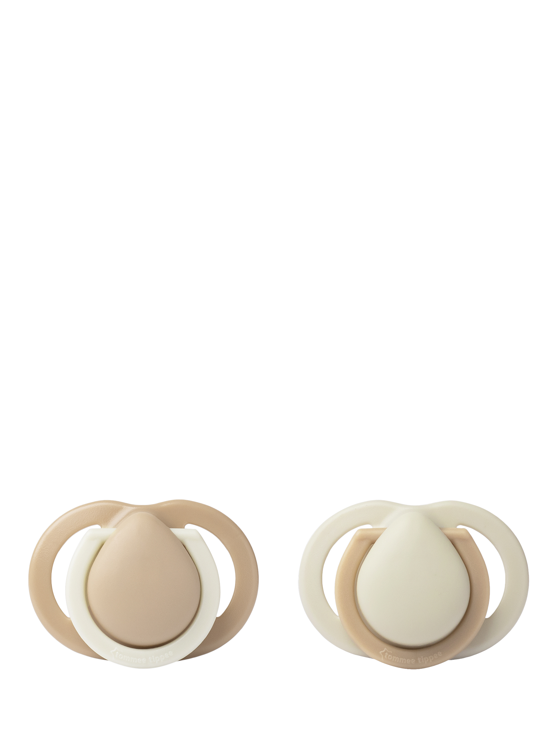 Tommee Tippee Orthodontic Soothers, Pack of 2, 0-2 months, Assorted Colours