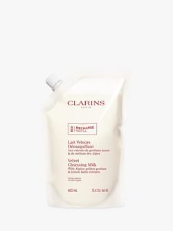 Clarins Velvet Cleansing Milk Refill, 400ml, 