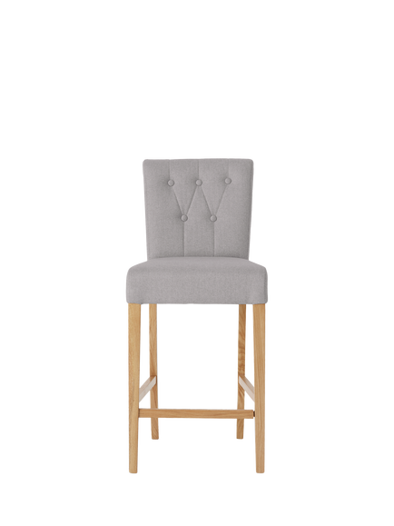 John Lewis Margo Bar Stools, Set of 2 - view 2, Grey