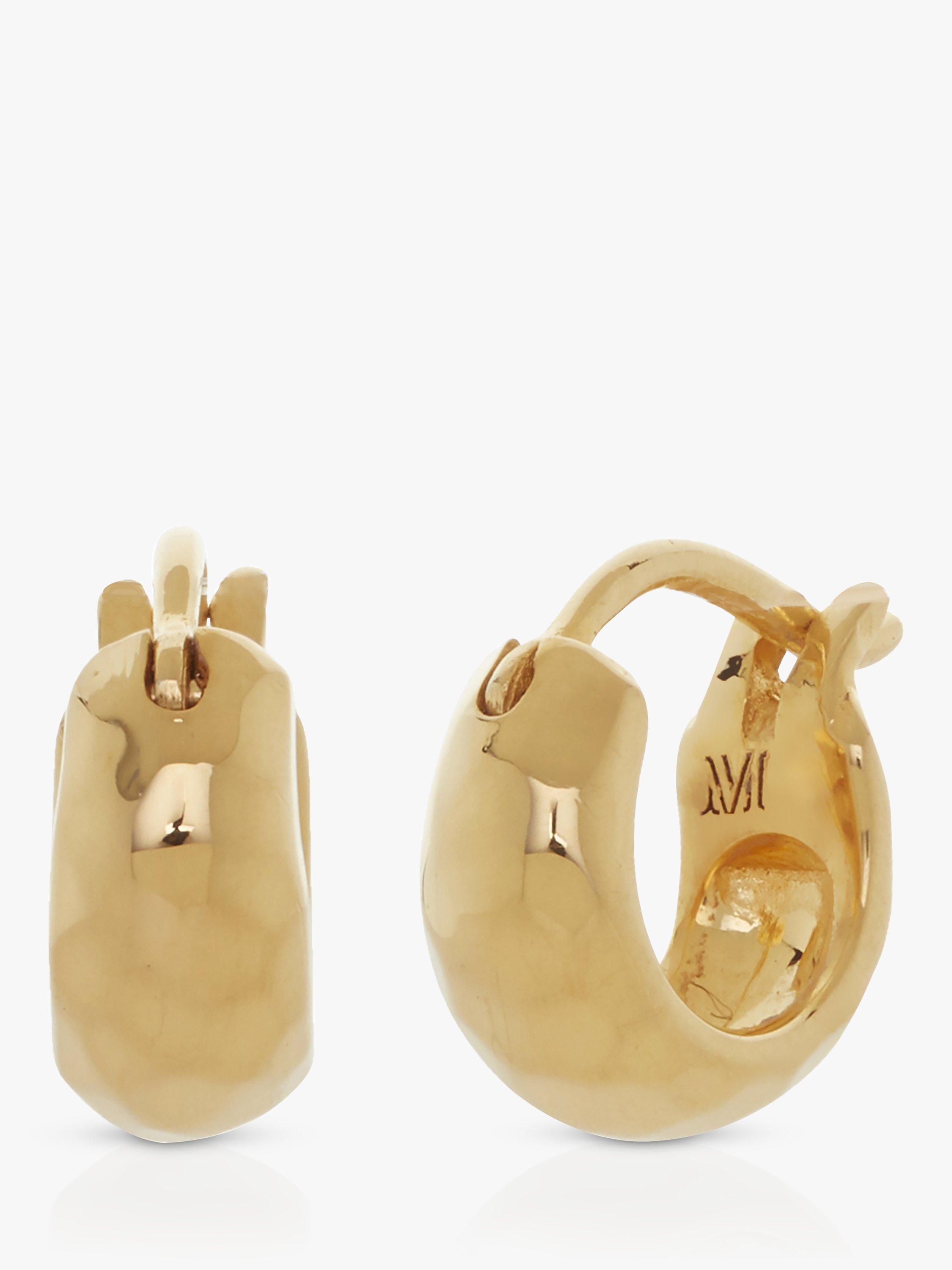 Monica Vinader Siren Huggie Earrings, Gold
