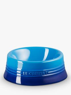 Le Creuset Stoneware Medium Pet Bowl, Azure