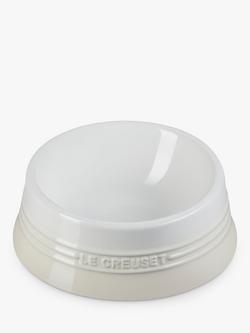 Le Creuset Stoneware Medium Pet Bowl - view 2, Meringue