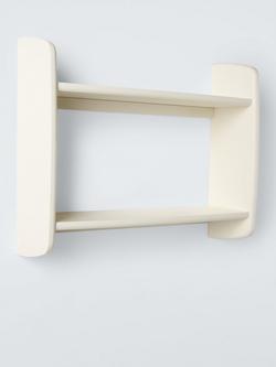 John Lewis Skim Double Wall Shelf, Natural - view 2, 