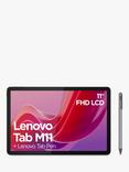 Lenovo Tab M11 Tablet, Android, 4GB RAM, 128GB, 11", with Tab Pen, Luna Grey
