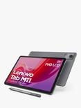 Lenovo Tab M11 Tablet, Android, 4GB RAM, 128GB, 11", with Tab Pen, Luna Grey