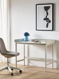 John Lewis Format Compact Desk - view 2, Greige