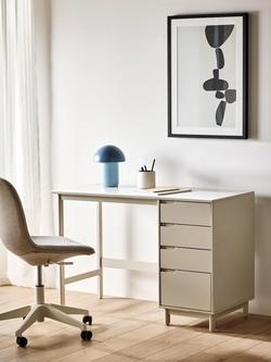 John Lewis Format Filing Desk, Greige - view 2, 