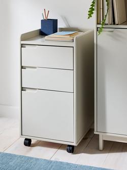 John Lewis Format Drawer Unit - view 2, Greige