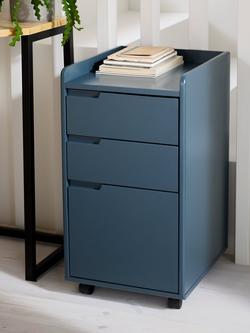 John Lewis Format Drawer Unit - view 2, Blue