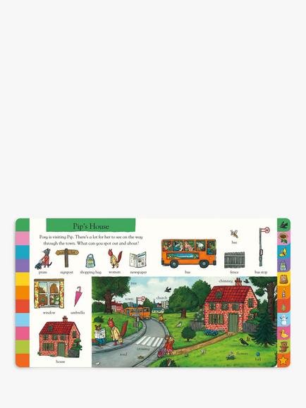 Nosy Crow Pip and Posy's Big Book of Words Kids' Board Book - view 2, Multi