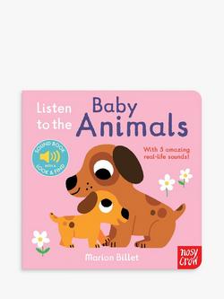 Nosy Crow Listen To The Baby Animals Kids' Book, Multi