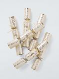 John Lewis Stag Luxury Fill Your Own Christmas Crackers, Pack of 6, Gold