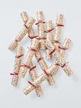 John Lewis Holly Christmas Crackers, Pack of 12