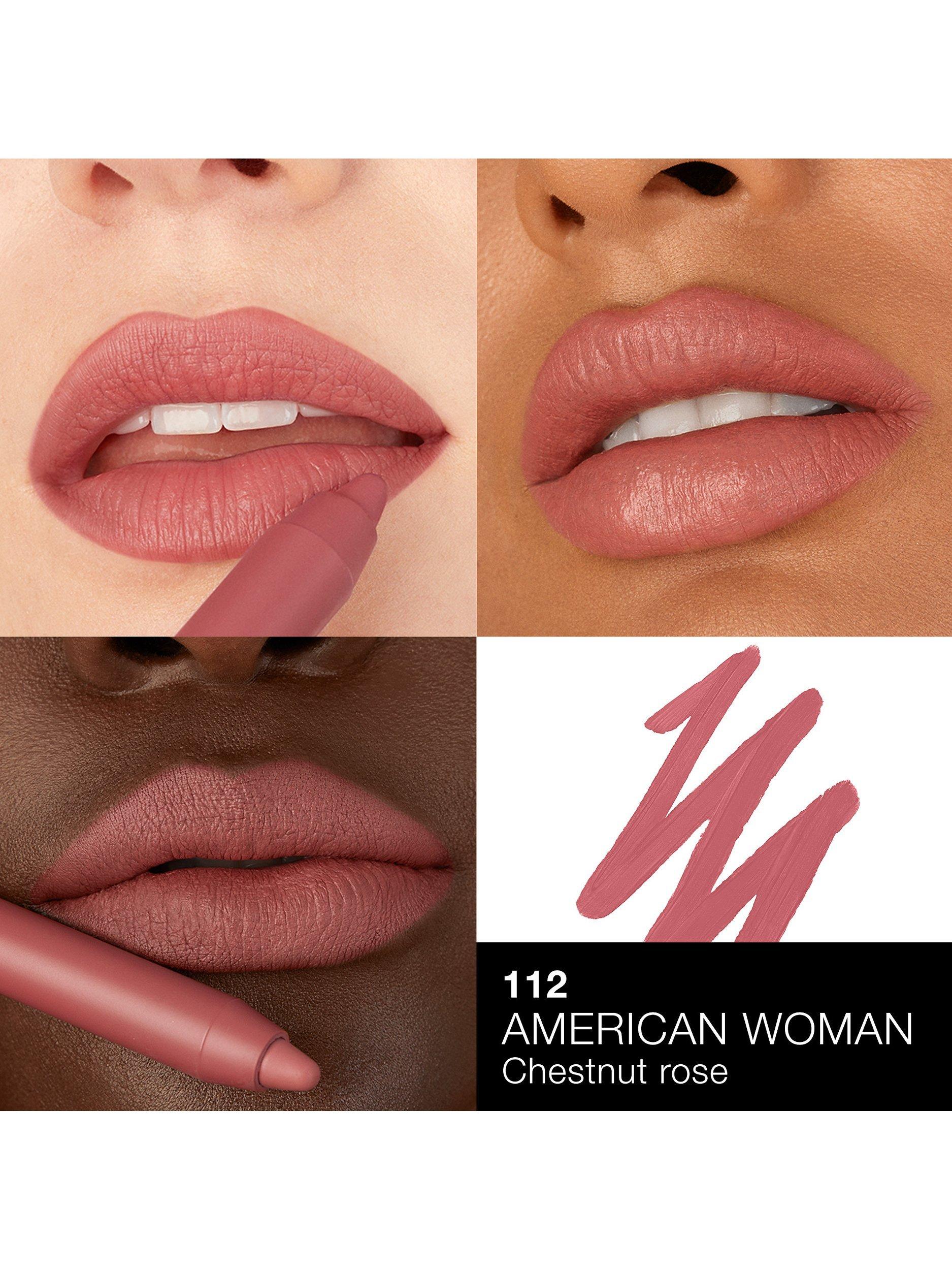 Product image 2 of 9, which shows NARS Powermatte High-Intensity Lip Pencil, 112 American Woman