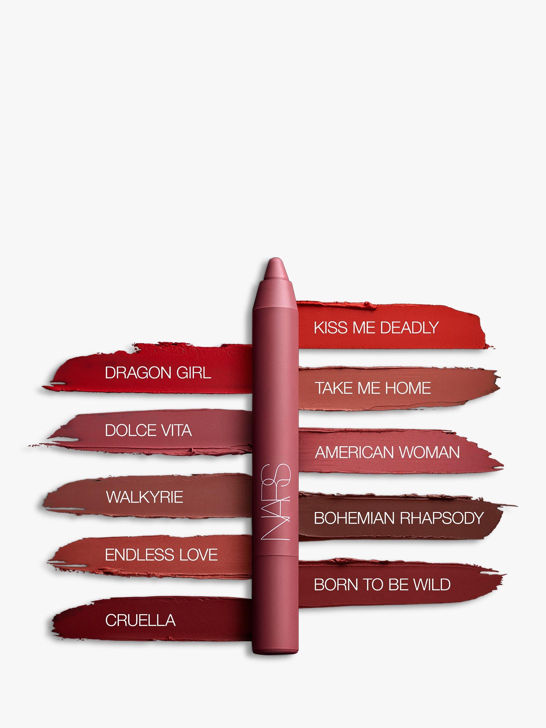 Product image 5 of 9, which shows NARS Powermatte High-Intensity Lip Pencil, 112 American Woman