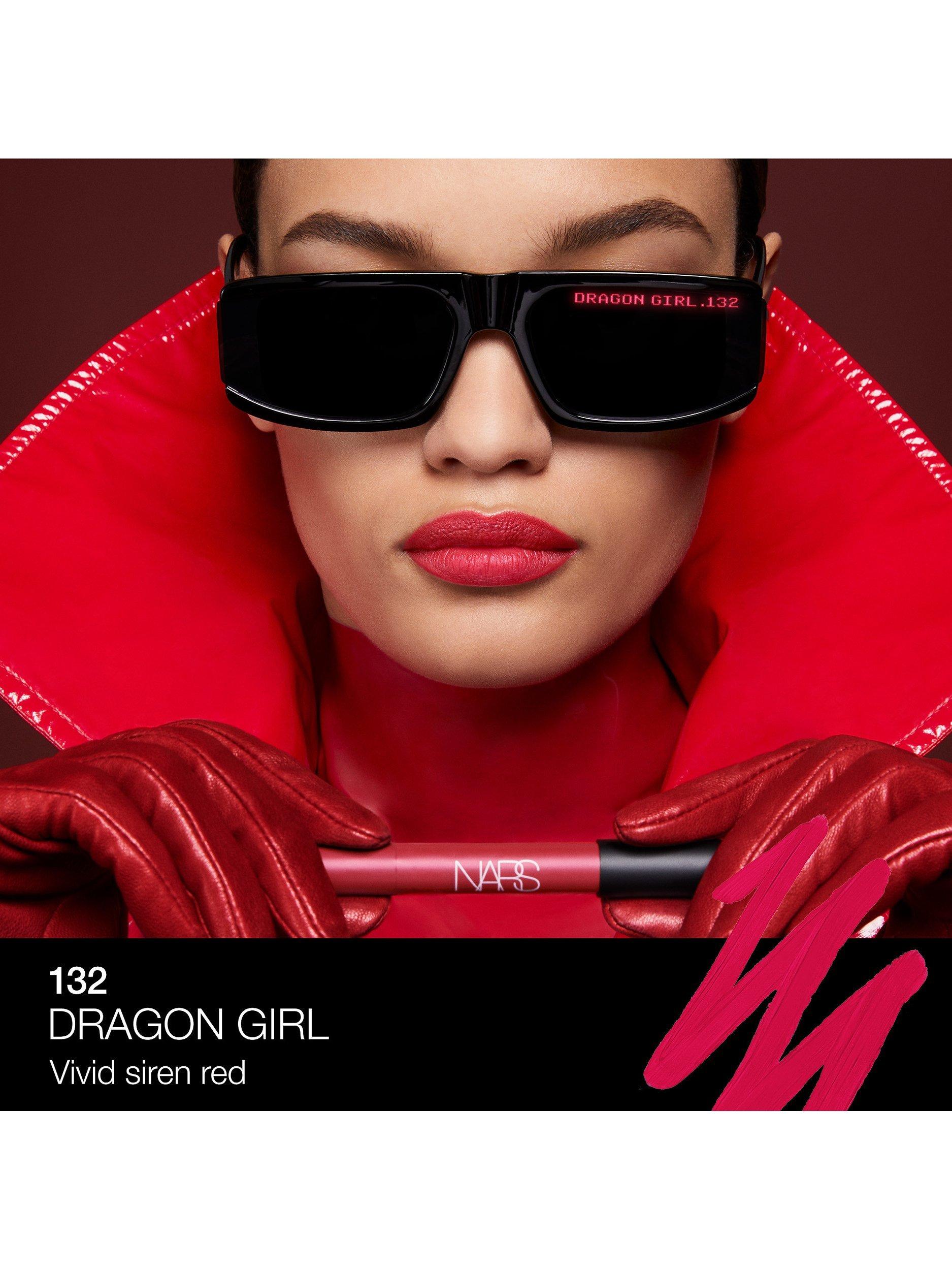Product image 4 of 10, which shows NARS Powermatte High-Intensity Lip Pencil, 132 Dragon Girl