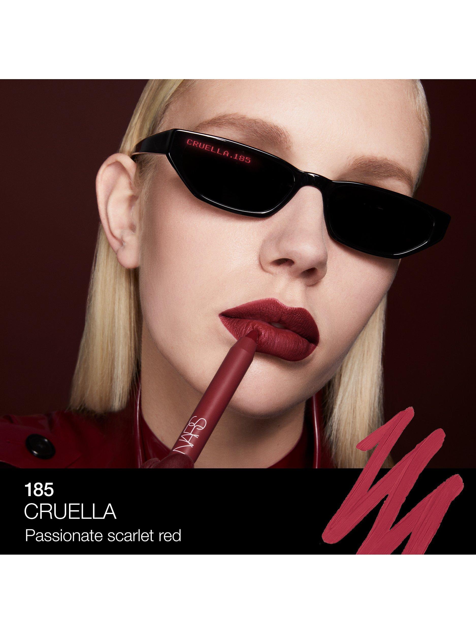 Product image 4 of 10, which shows NARS Powermatte High-Intensity Lip Pencil, 185 Cruella