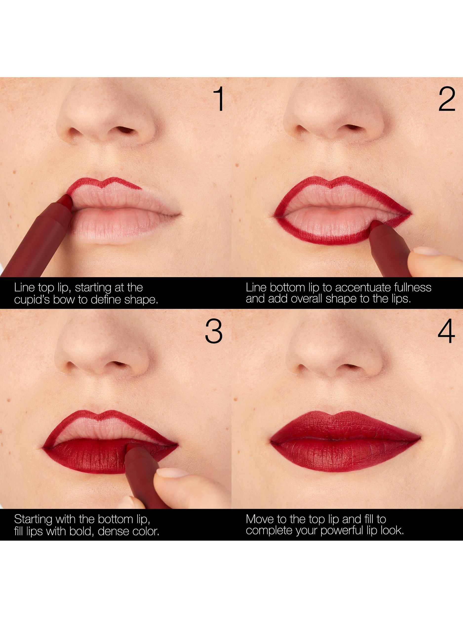 Product image 7 of 10, which shows NARS Powermatte High-Intensity Lip Pencil, 185 Cruella