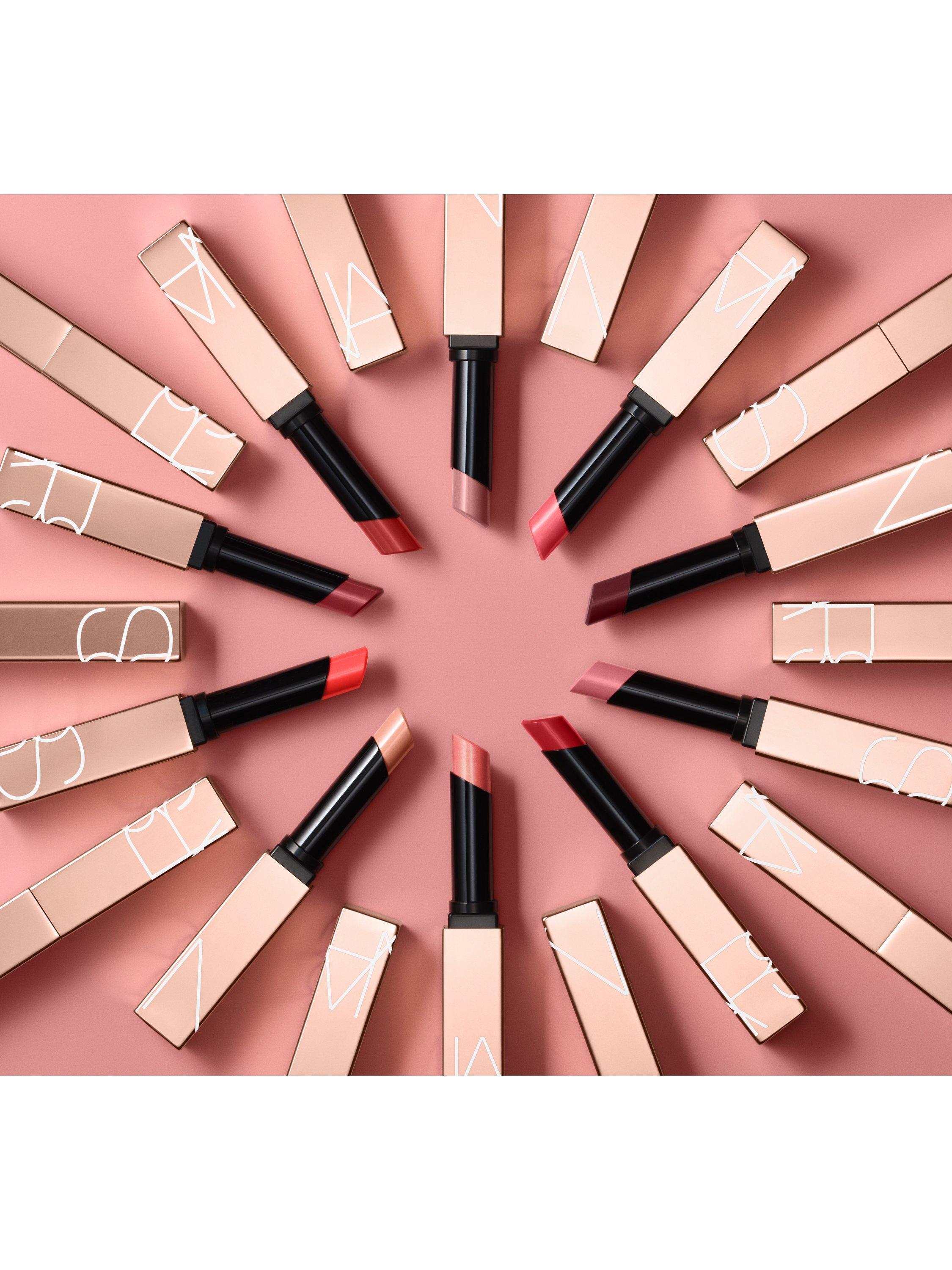 Product image 8 of 8, which shows NARS Afterglow Sensual Shine Lipstick, No Inhibitions