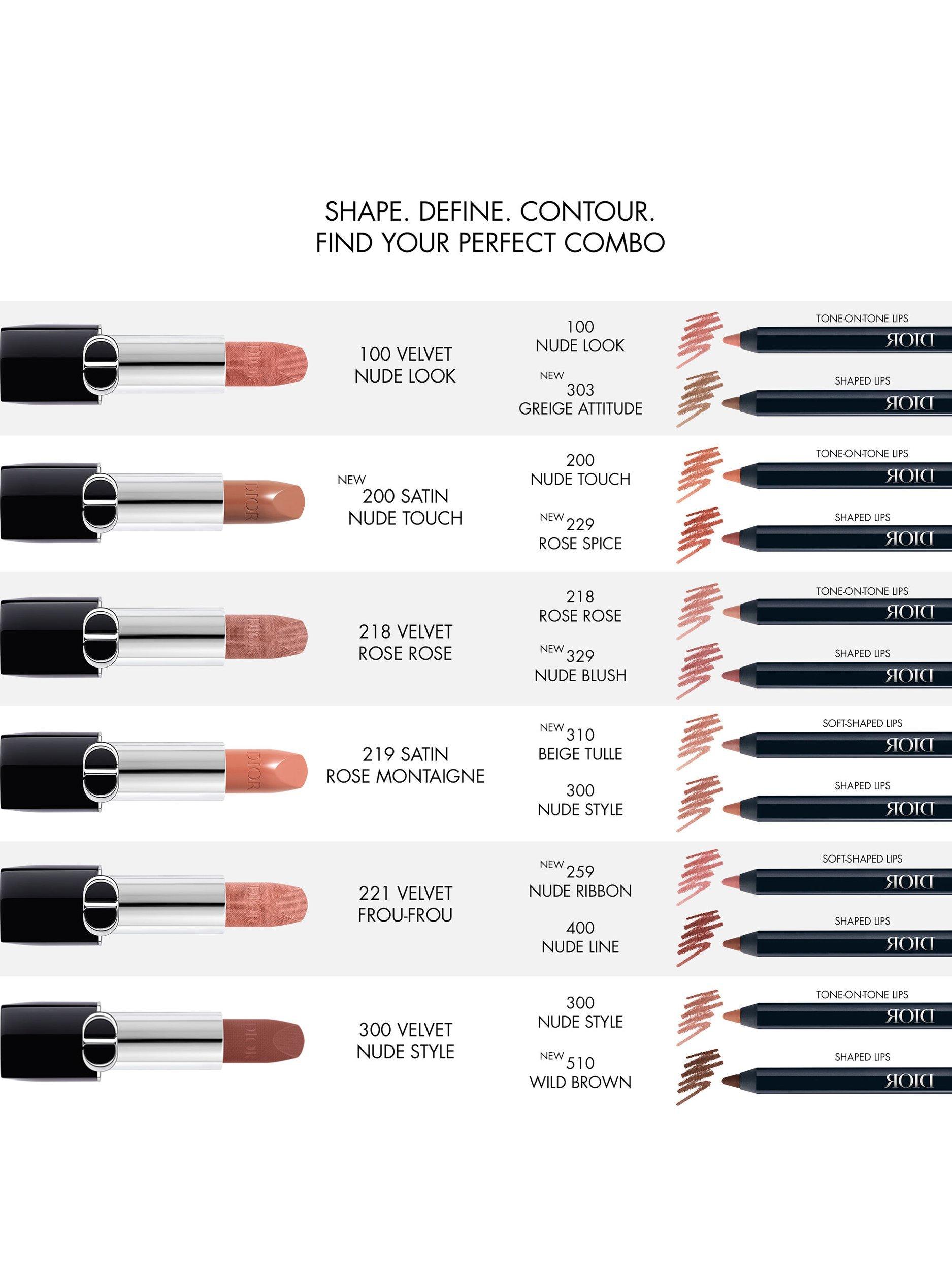 Product image 3 of 5, which shows DIOR Rouge DIOR Couture Colour Lip Liner, 964 Ambitious