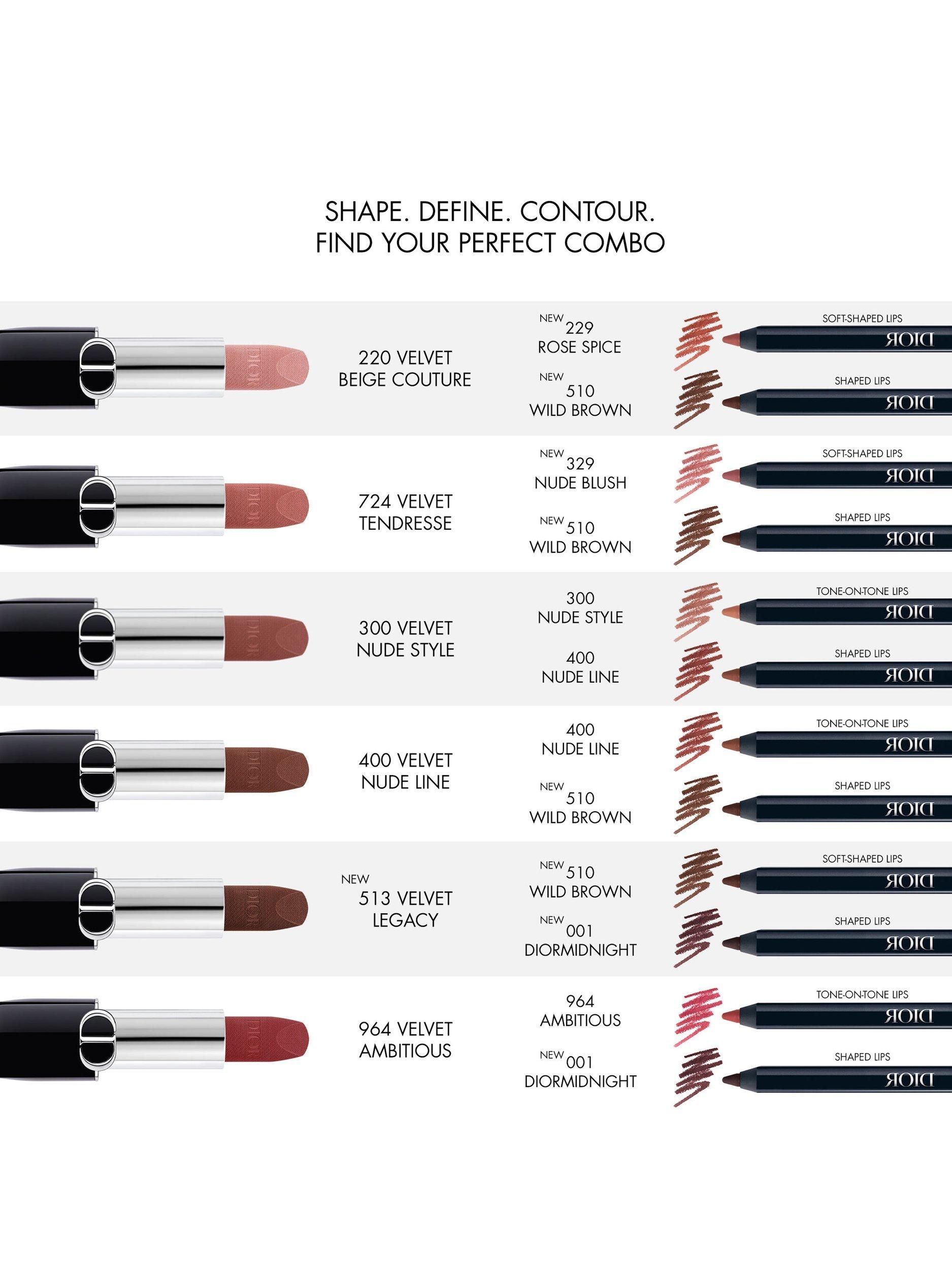 Product image 4 of 5, which shows DIOR Rouge DIOR Couture Colour Lip Liner, 964 Ambitious