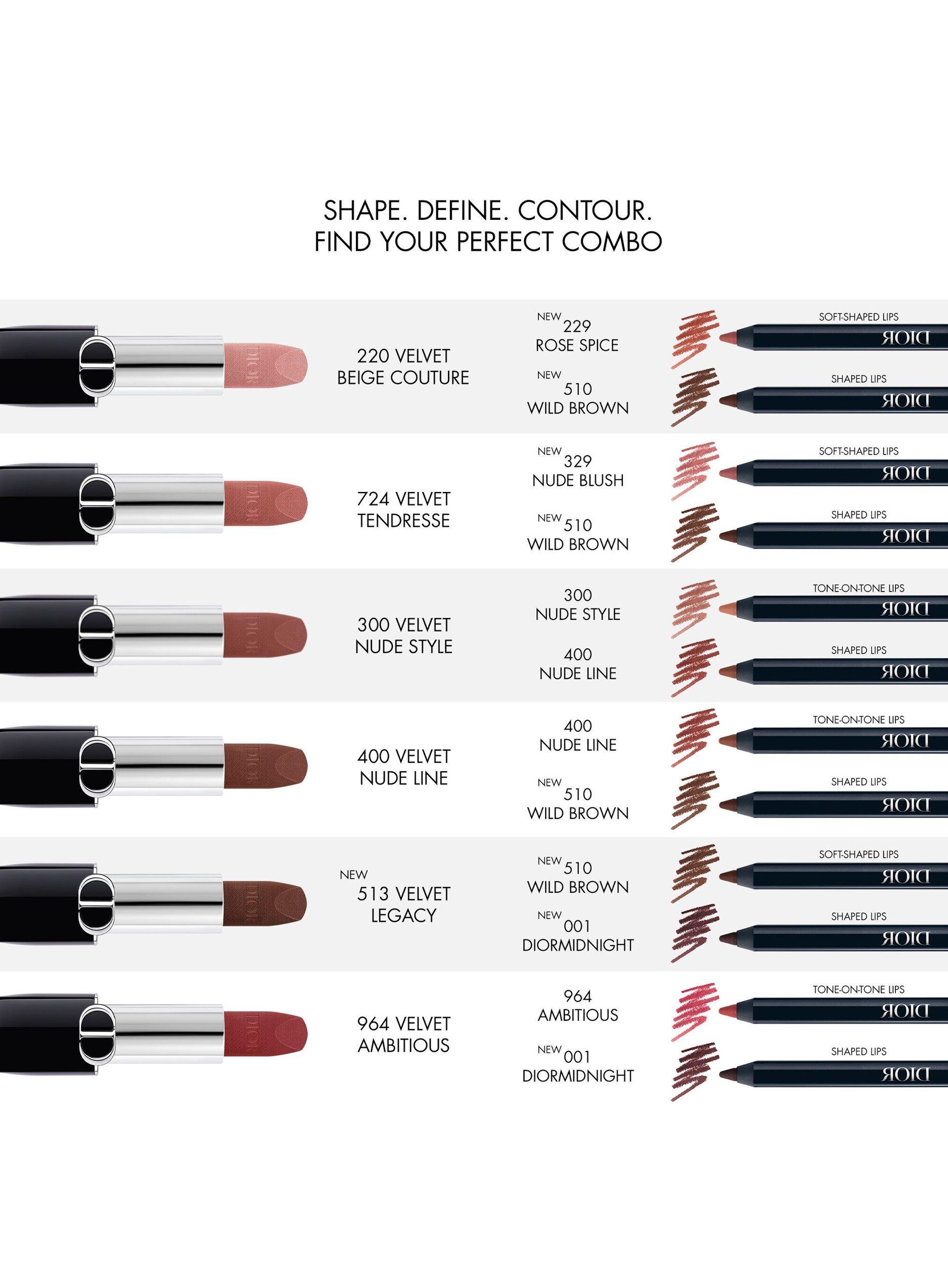 Product image 4 of 6, which shows DIOR Rouge DIOR Couture Colour Lip Liner, 400 Nude Line