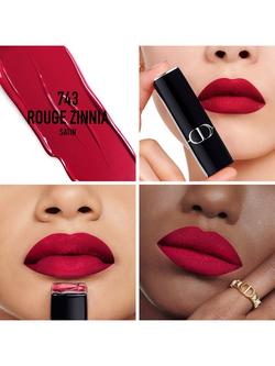 DIOR Rouge Dior Couture Colour Lipstick - Satin Finish - view 2, 743 Rouge Zinnia
